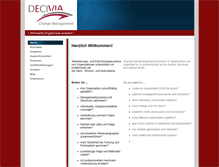 Tablet Screenshot of decivia.com